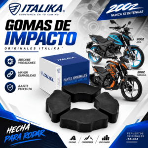 GOMAS DE IMPACTO ITALIKA 200Z 2019-2022