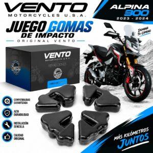 JUEGO DE GOMAS DE IMPACTO VENTO ALPINA 300