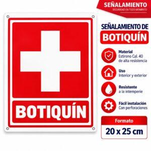 SEÑALAMIENTO BOTIQUIN CHICO