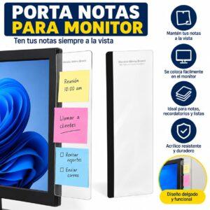 PORTA NOTAS PARA MONITOR DE PC