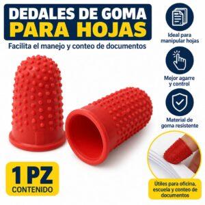DEDALES DE GOMA PARA HOJAS