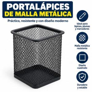 PORTALAPICES DE MALLA CUADRADO