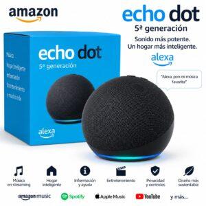 ALEXA ECHO DOT 5TH GENERACION, PARLANTE INTELIGENTA, AMAZON